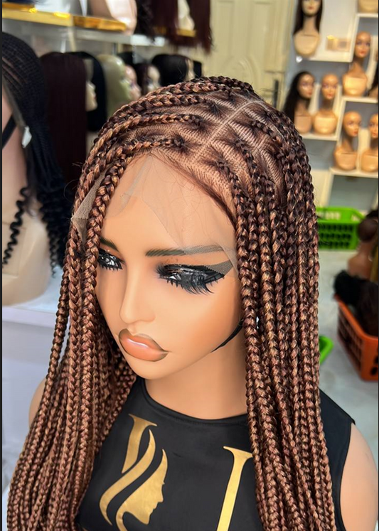 Alana Box Braided Wig 26''inches